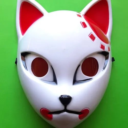 Mascara Kitsune Tanjiro Kimetsu No Yaiba en venta en Santiago RM