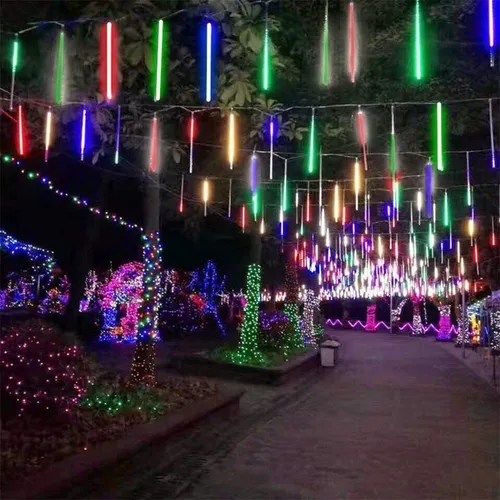 Twinkle Star Meteor Shower Rain Lights, 30cm 8 Tubes 288 Led Envío gratis