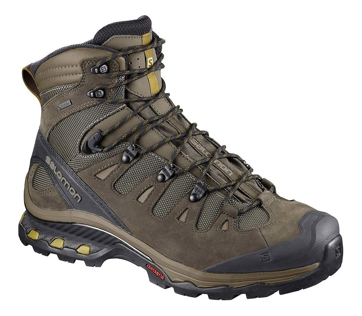 Bota Salomon Hombre Montaña Senderismo Quest 4d 3 Gtx Café Envío gratis
