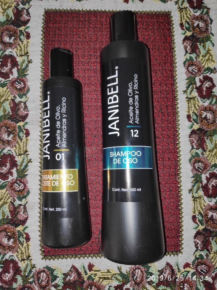 Shampoo Y Tratamiento Aceite De Oso Janibell Envío gratis