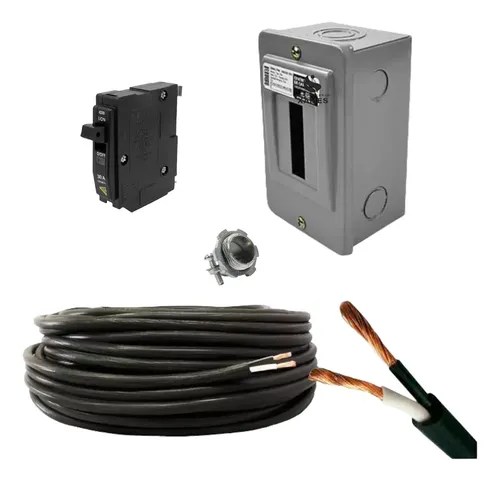 Kit De Instalación Eléctrico Minisplit 110v. 20mts De Cable | Envío gratis