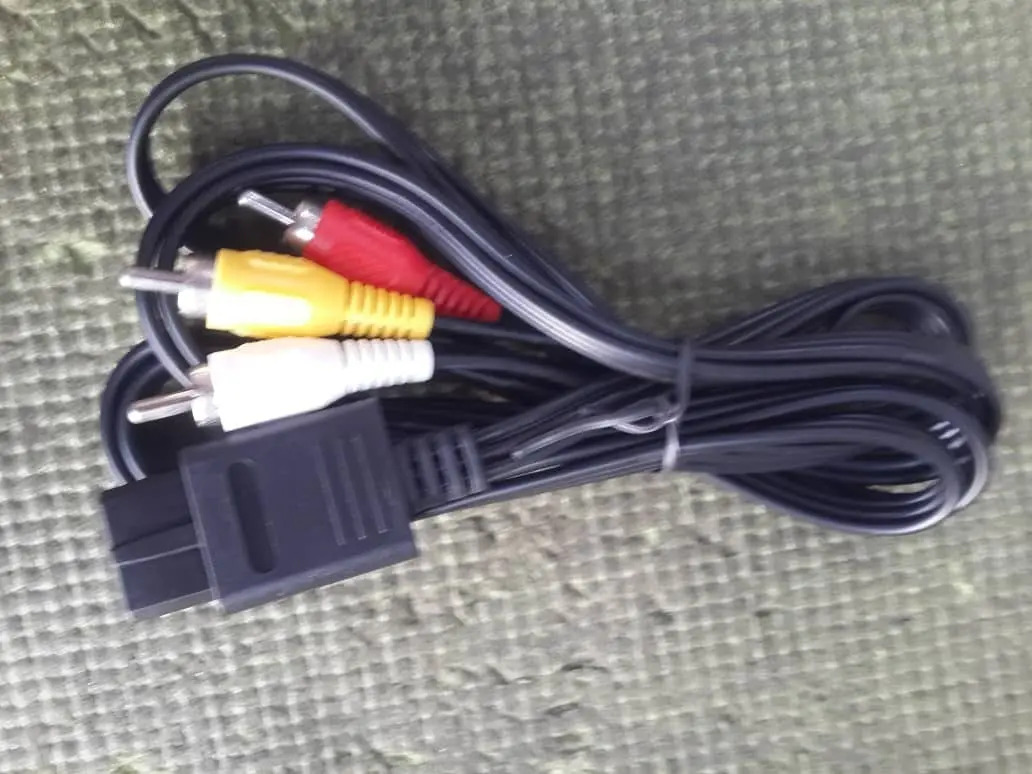 Cable Rca Audio Y Video Para Super Nintendo Y Nintendo 64 MercadoLibre