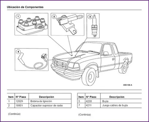 Ford Ranger Manual De Taller Servicio Diagramas 1998-2000 en venta en