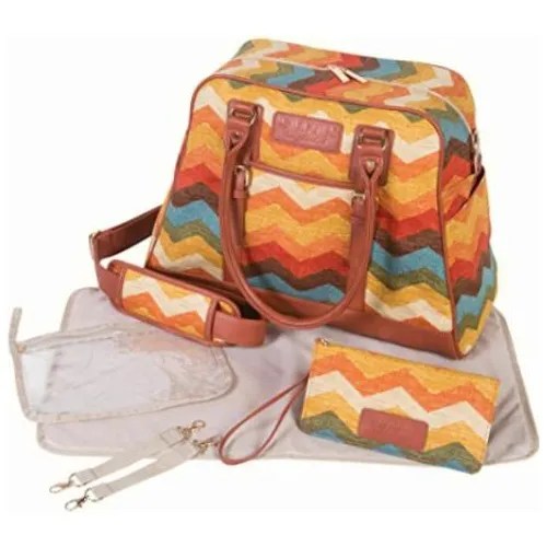Waverly Baby By Trend Lab Panama Wave Adobe Carryall Diaper MercadoLibre