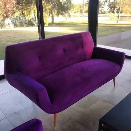 Sillones Gondola 2 Y 3 Cpos C/resortes Y Placa Alta Densidad en venta