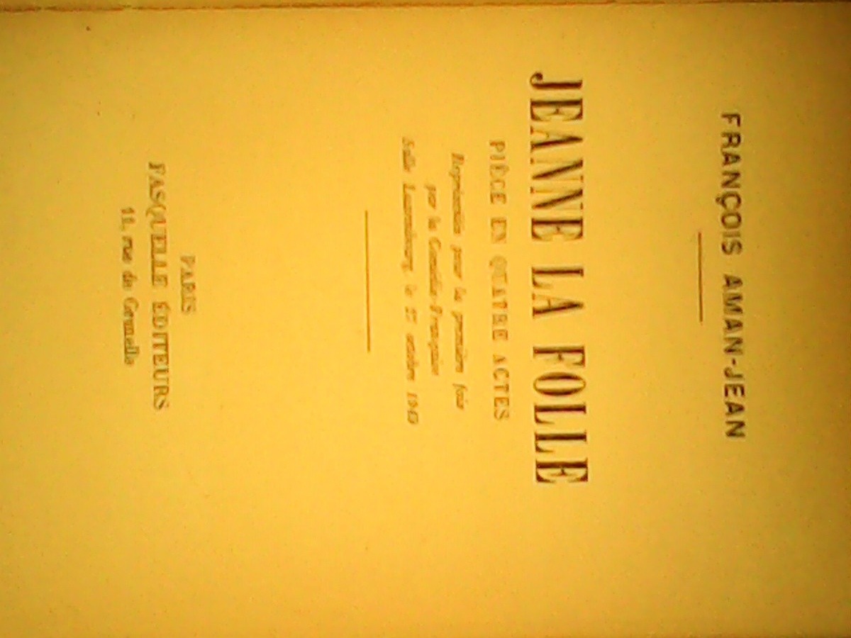 Jeanne La Folle Francois Aman Jean Meses sin intereses