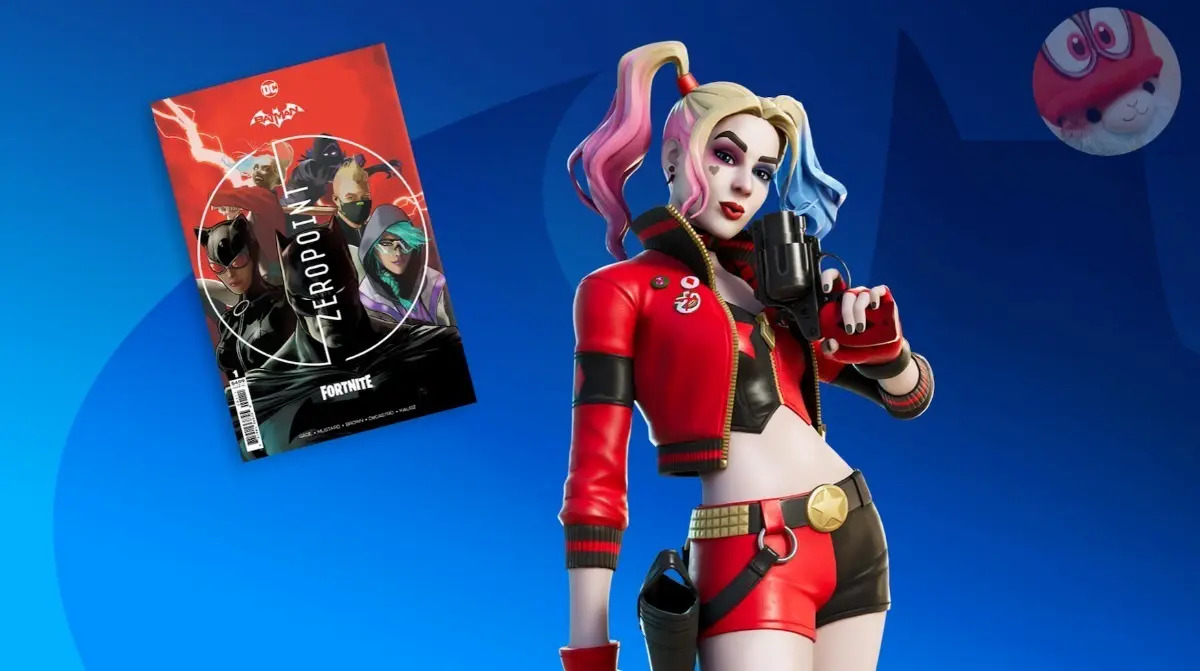 Fortnite Skin Harley Quinn Rebirth Arlequina Renascida Mercado Livre