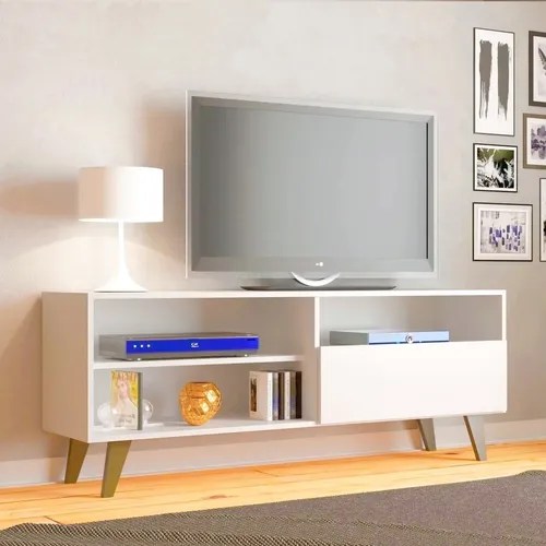 Repisa Mueble Mesa Para Tv 55 Vintage Minimalista Verenna en venta en