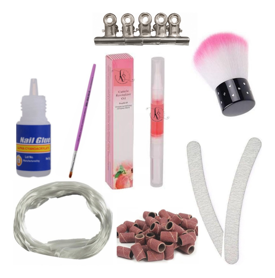 Kit Para Unha De Fibra De Vidro Quite Unha Gel Acrigel Fibra Mercado