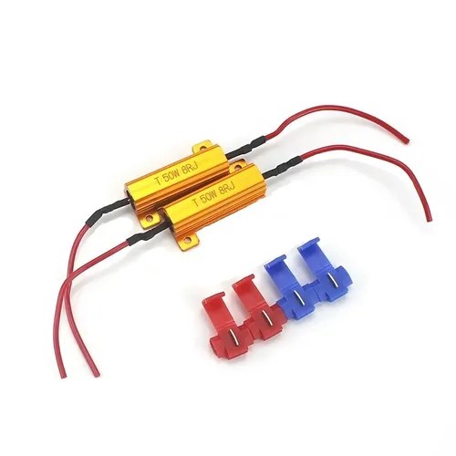 Par Resistor Para Lampada Led Pisca Seta 50w Canbus Canceler