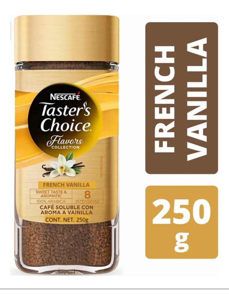 Café Soluble Nescafé Taster's Choice Vainilla Francesa, 250g Envío gratis