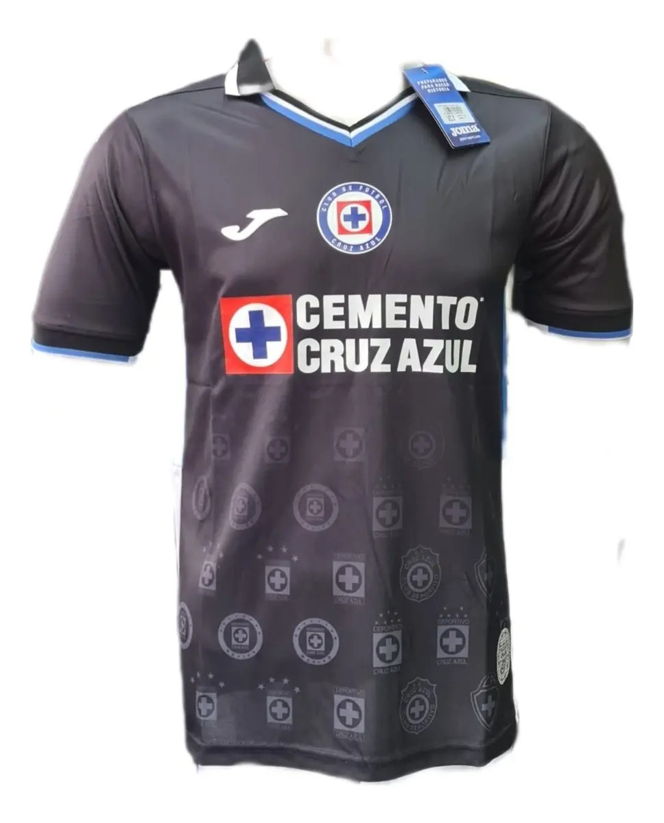 Jersey Cruz Azul 2022/2023 Tercera Negra, Importado Envío gratis