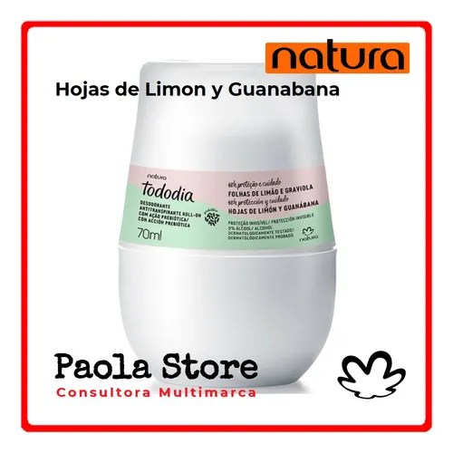 Tododia Desodorante Roll On Hojas Limón Y Guanábana Natura MercadoLibre