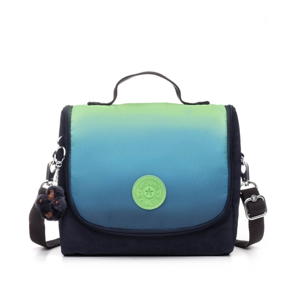 Kipling Set Mochila Lonchera Lapicera Ombre Washed Original Meses sin