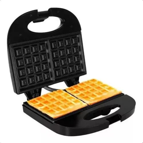 Máquina De Fazer Waffle Grill Elétrica Prática Panqueca Frete grátis