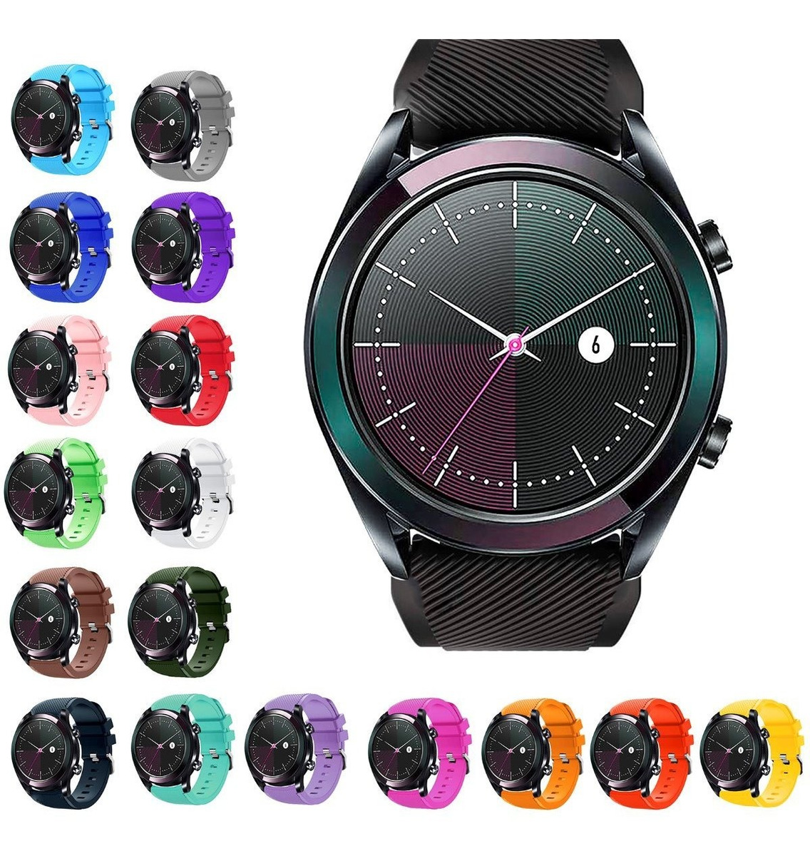 Combo 3 Correas Deportivas Huawei Watch Gt Elegant + Mica Meses sin