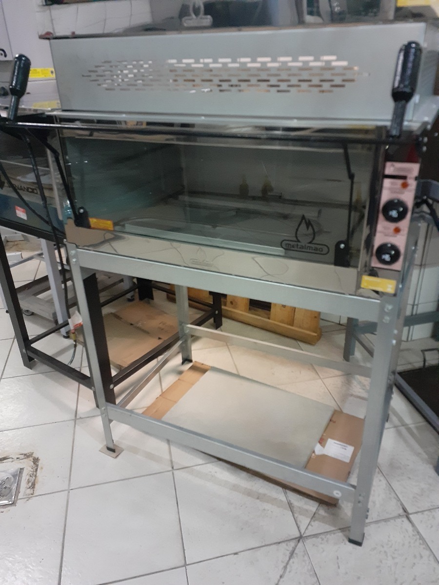 Forno Lastro Industrial Elétrico Metalmaq 80x60 2 Camaras Mercado Livre