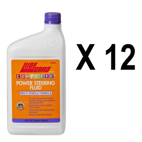 Lubegard Complete Aceite De Dirección Hidráulica 12pz