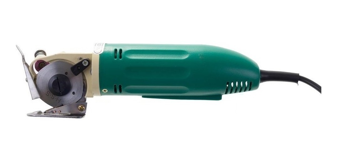 Tesoura Cortar Elétrica Corte Tecidos Bananinha + Kit Discos Frete grátis