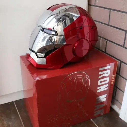 Casco Iron Man Mark5 Comandos De Voz Mk5 Ironman2 Helmet Meses sin