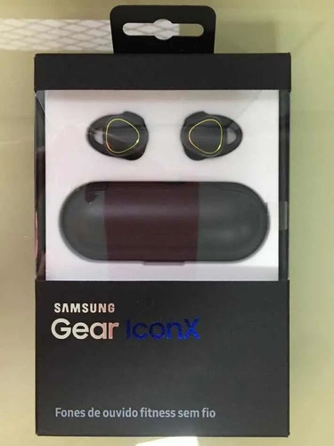 Fone Samsung Bluetooth Gear Iconx Preto Mercado Livre