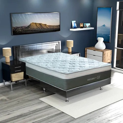 Colchón King Size Restonic Elif Premiun Tecnologia Ortoped, Línea Moon
