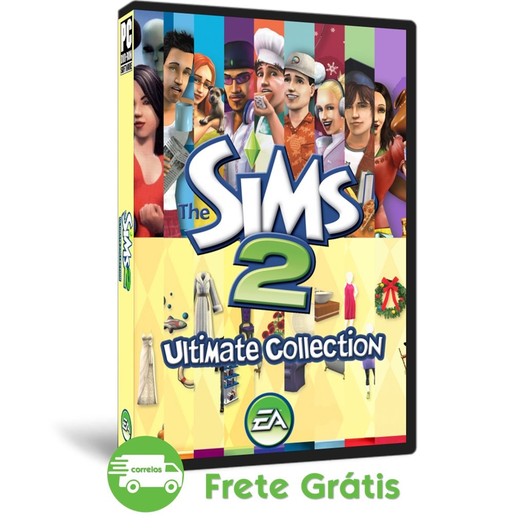 The Sims 2 Pc Todas Expansões Atualizadas + Objetos ( Dvd ) R 69,90
