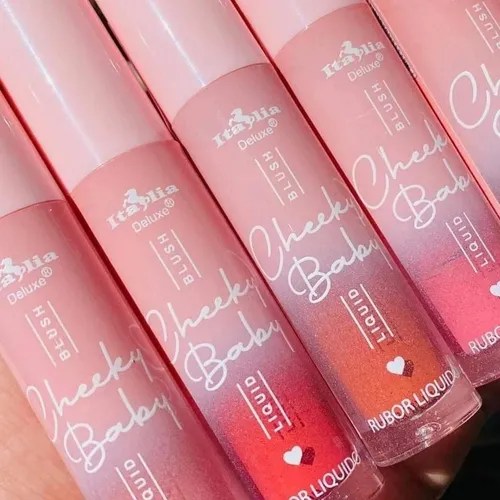 6 Rubores Liquidos Cheeky Baby Italia Deluxe Envío gratis