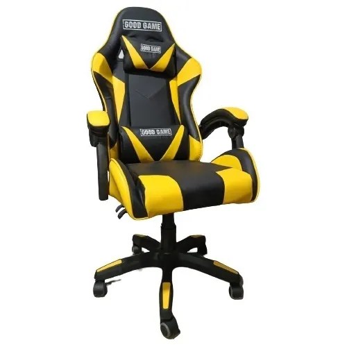 Silla de escritorio Good Game Mid Plus GG06 gamer ergonómica negra y