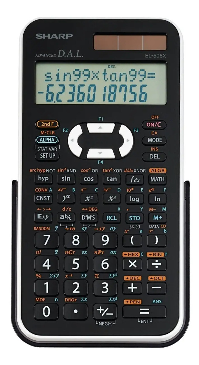 Calculadora Científica Sharp 12 Dígitos El506xbwh Mercado Libre