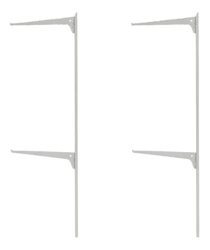 Kit de 2 rieles sencillos de 1 m y 4 esquinas de 30 cm | MercadoLibre