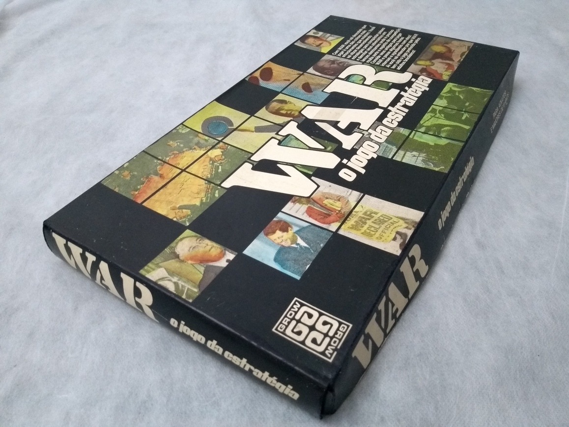 Brinquedo Antigo Jogo War Estratégia Da Grow Anos 80 Mercado Livre