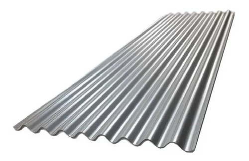 Chapas Zinc Acanalada Cincalum C27 6 Metros | Mercadolibre