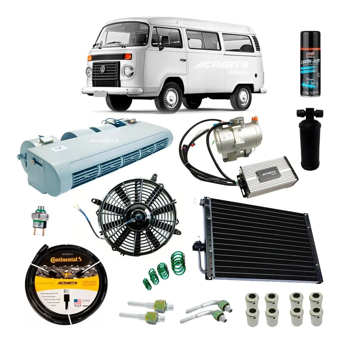 Kit Ar Condicionado Elétrico Volkswagen Kombi Completo Mercado Livre