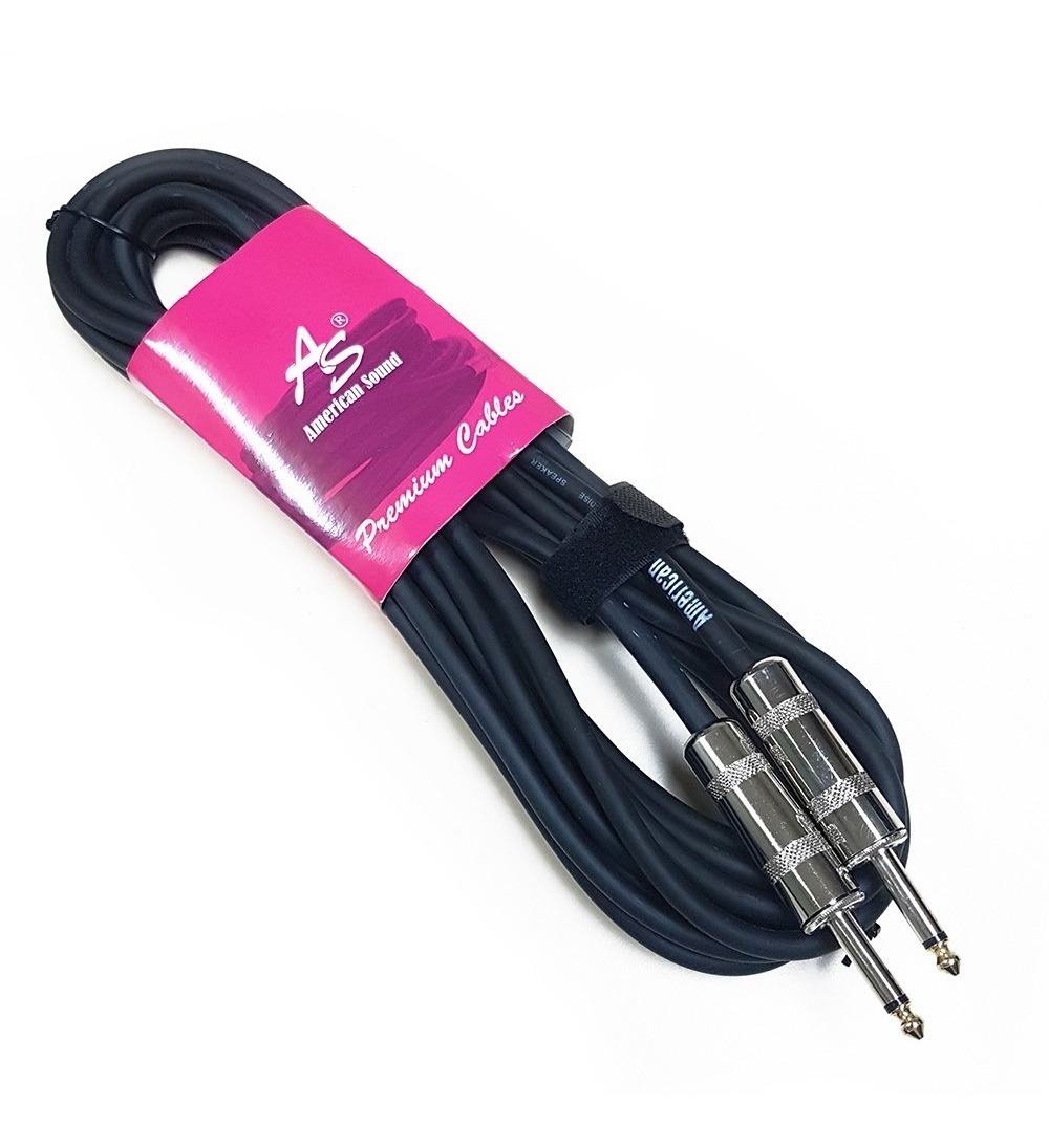 Cable Audio Ts Balanceado Plug 1/4 Stereo 7,6 Metros MercadoLibre