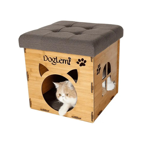 Casas Para Gatos Madera Resistente Envio Gratis / Felinus Mercado Libre