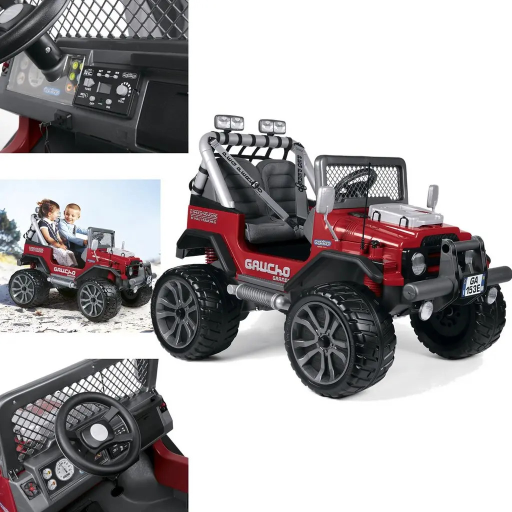 Carrinho Eletrico Pegperego Gaucho Grande 4x4 12v Off Road Mercado Livre