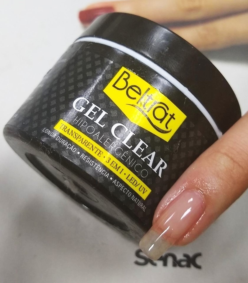 Gel Clear Para Unhas Beltrat 30g Hipoalergenico + Joias Mercado Livre