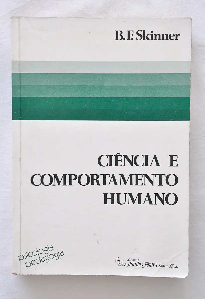Ciência E Comportamento Humano B. F. Skinner Martins Fontes Mercado Livre