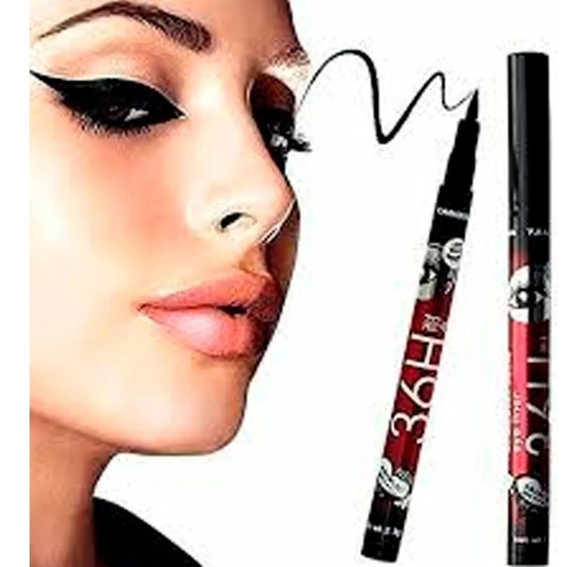 Plumón Delineador De Ojos Y Cejas 36 H Indeleble Mercado