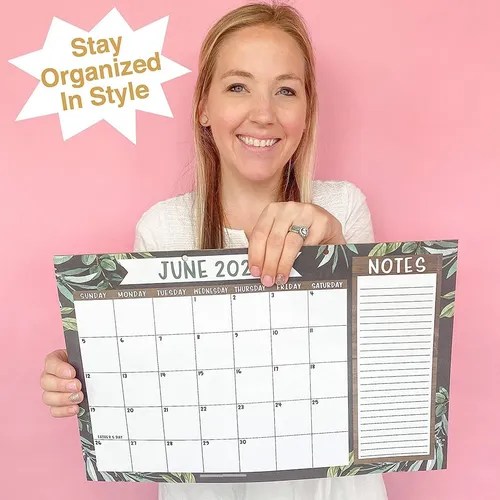 Large Desk Calendar 20222023 Farmhouse Calendar 2022 Desk Envío gratis