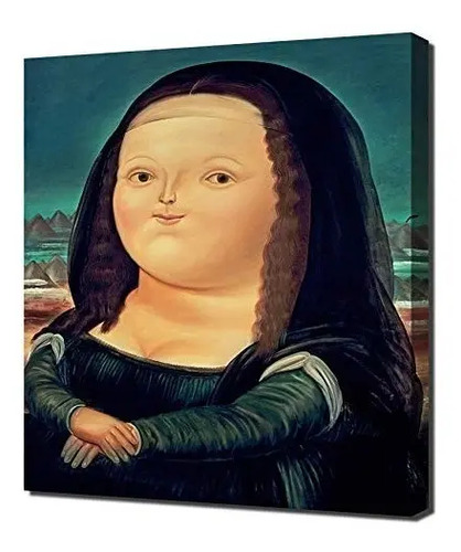 Cuadro En Lienzo Canvas Con Bastidor Arte De Fernando Botero Meses Sin Intereses