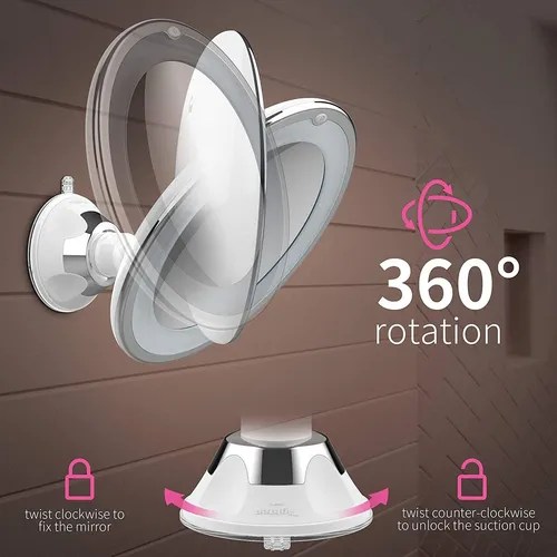 Updated 2021 Version 10x Magnifying Makeup Vanity Mirror Wit Meses