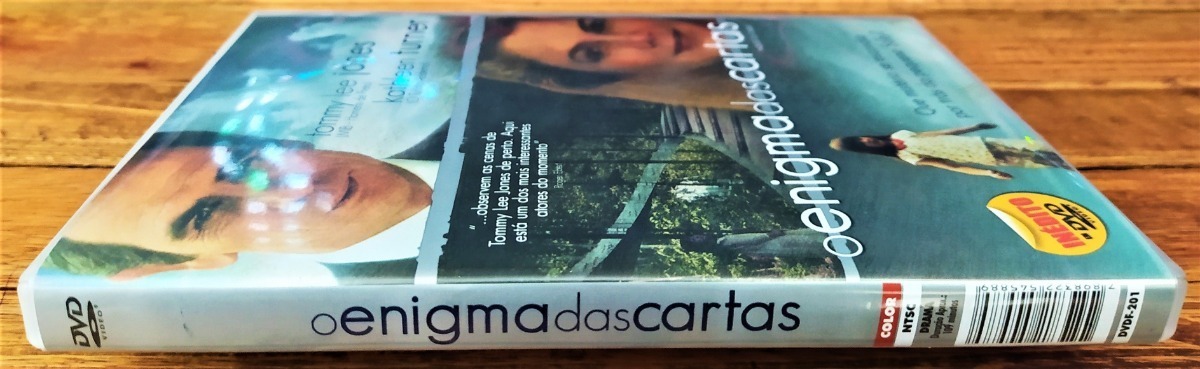 Dvd Original O Enigma Das Cartas Filme Dublado Coleção Mercado