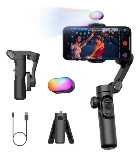 Gimbal Estabilizador Smart Xe Aochuan + Luz Led Rgb | Cuotas sin interés