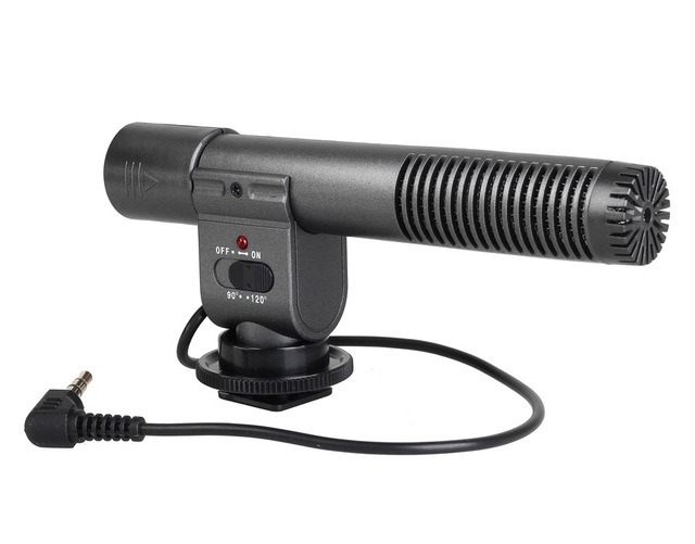 Microfone Para Camera Fotografica Canon Nikon Sony Estereo Mercado Livre