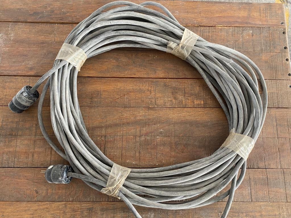 Extensión Negra Uso Rudo 30 Metros Calibre 16 Mercado Libre