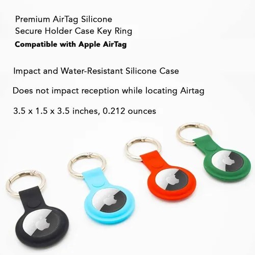 Apple. Air Tag Holder Keychain For Apple Airtag (apple Airta Envío gratis