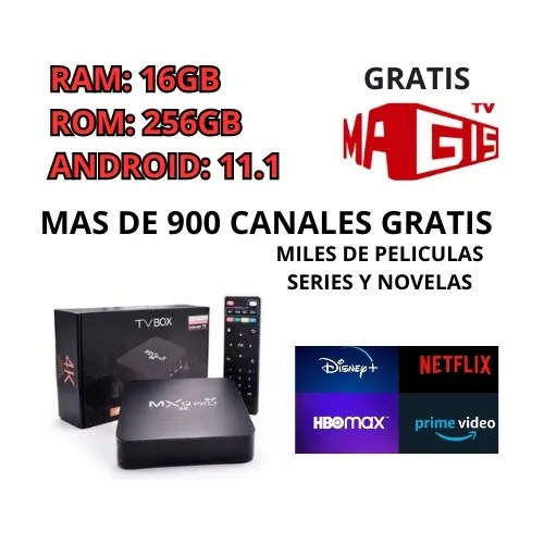 Tv Box Mxq Smart 4k Android Netflix Youtube MercadoLibre