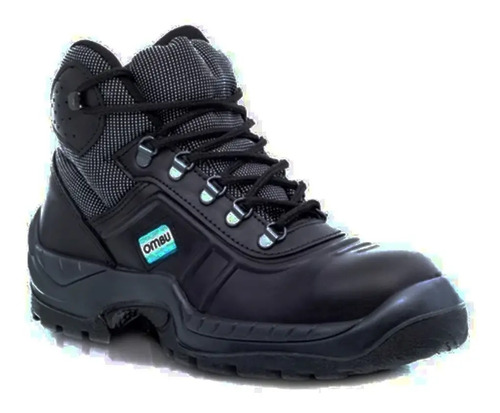 Zapato Botin De Trabajo Y Calzado Seguridad Ozono Ombu Negro | Envío Gratis